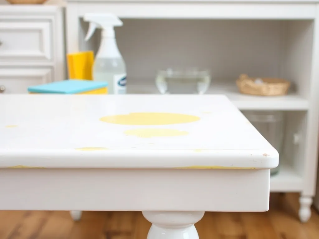 Czym wyczyścić pożółkłe białe meble? Sprawdzone metody i porady