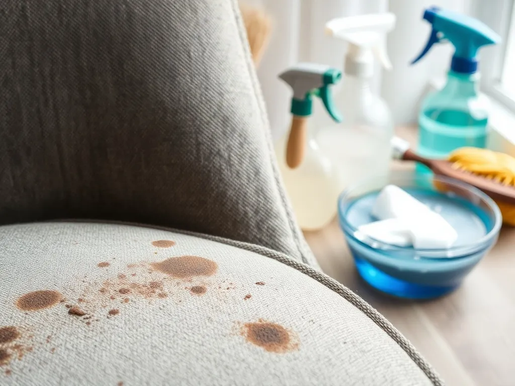 Czym wyczyścić fotel z materiału? Sprawdzone domowe sposoby