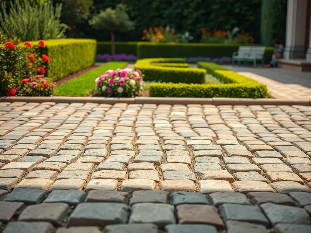 Wzory układania kostki brukowej prostokątnej – inspiracje i porady