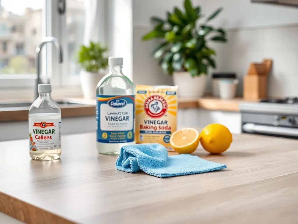 Czym wyczyścić blat kuchenny laminowany? Sprawdzone metody i porady