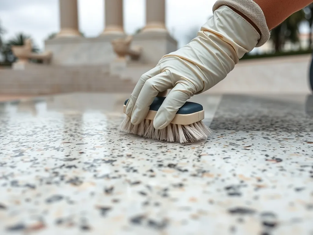 Czym wyczyścić pomnik z lastryko? Skuteczne metody i porady