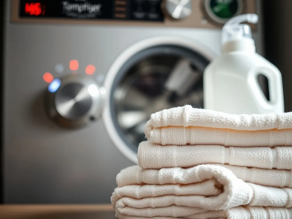 W jakiej temperaturze prać ręczniki, aby były świeże i miękkie?